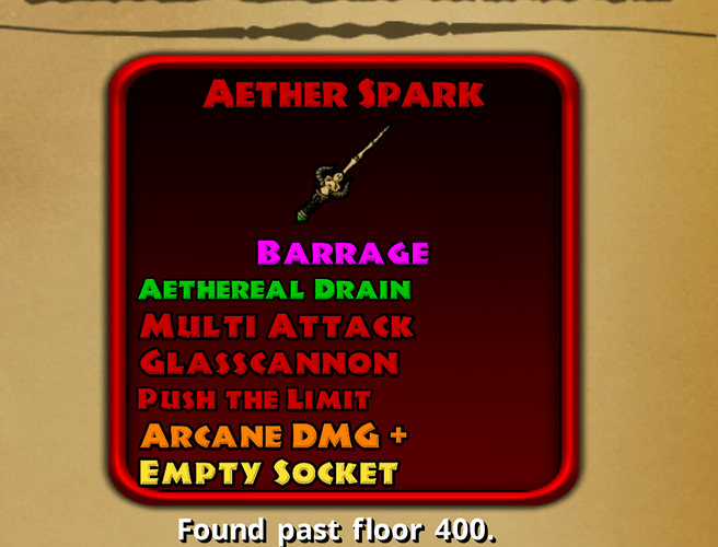 wizard aether spark
