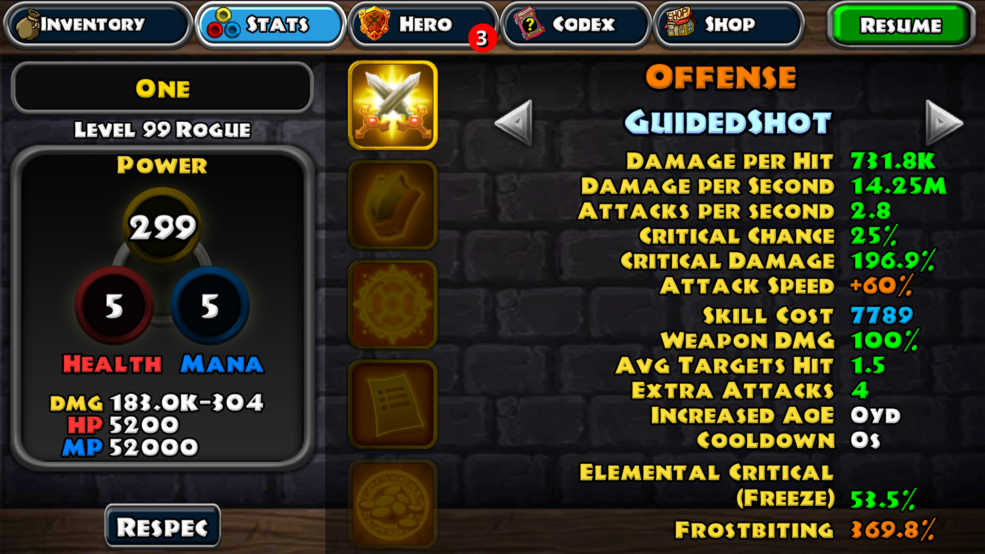 Dungeon quest best wizard build