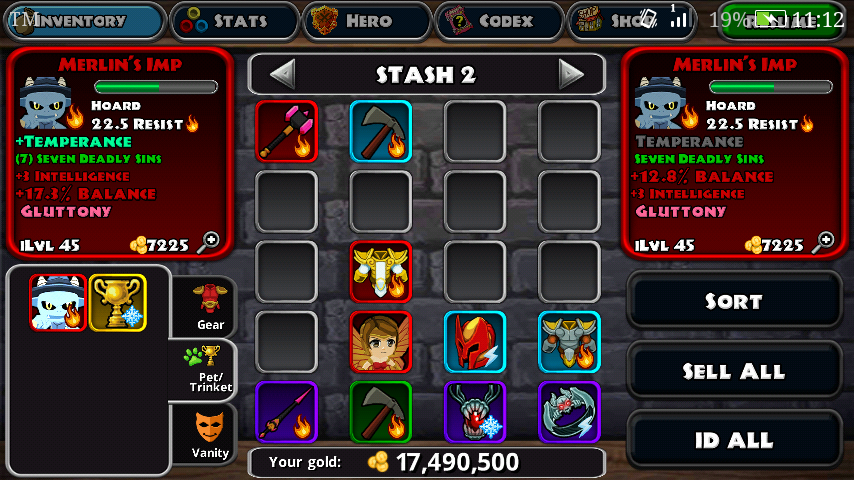 Dupe Crystal Affix My Pet Merlin Bug Reports Dungeon Quest