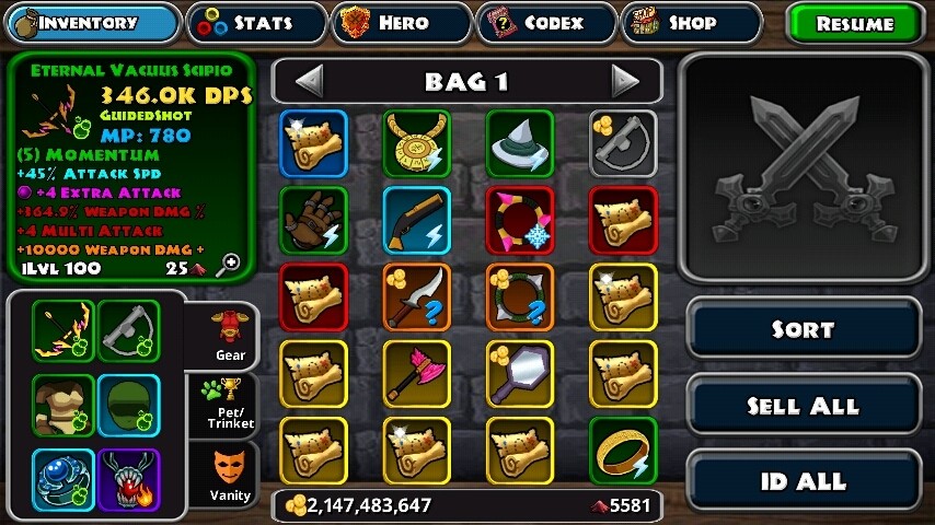 Dungeon Quest Hacked Apk